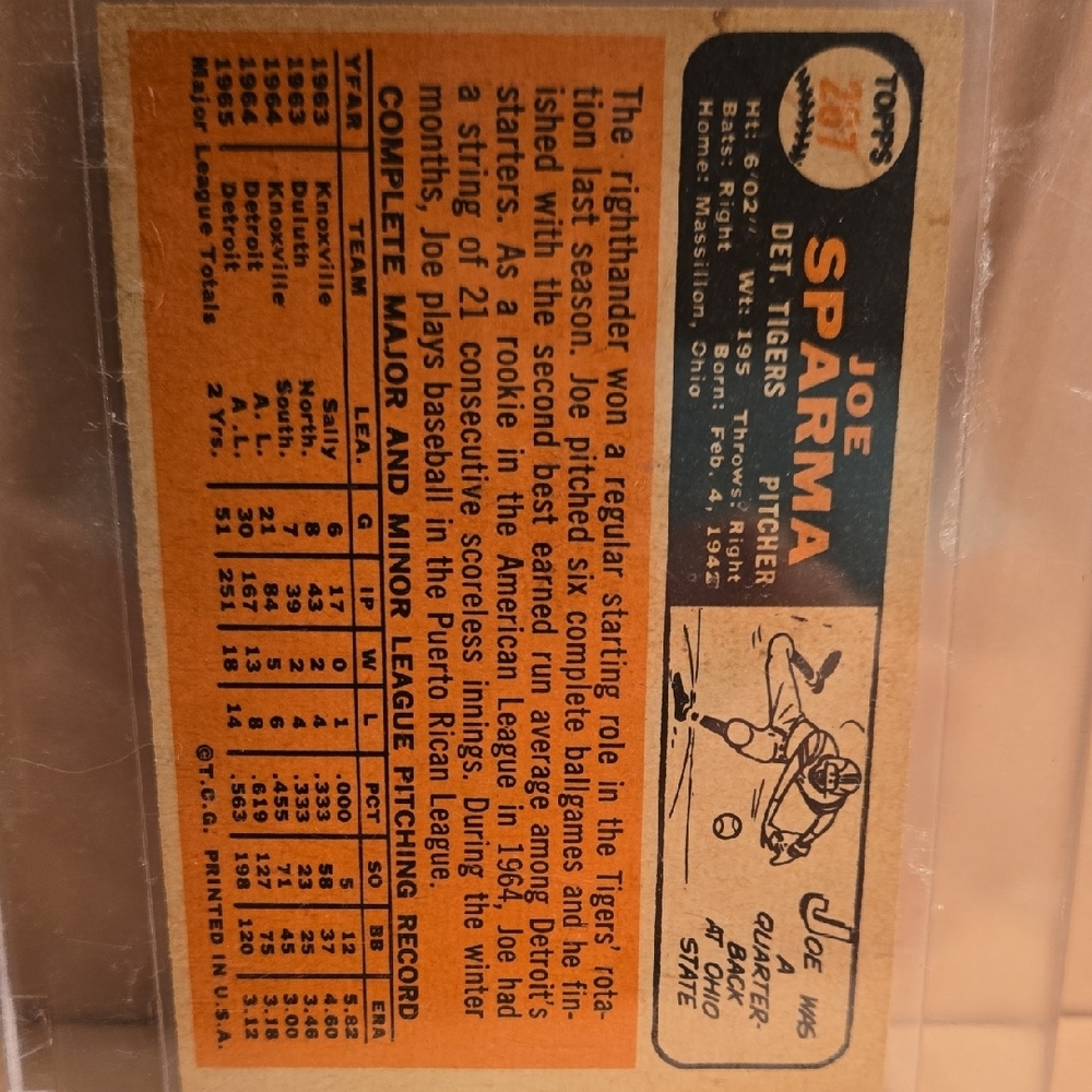 1958 To 1986  Baseball Card's 6 In Cases - Picture 10 of 12